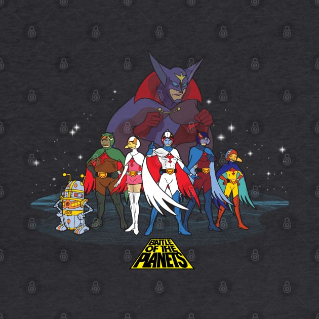 Battle of the Planets - Group by Chewbaccadoll